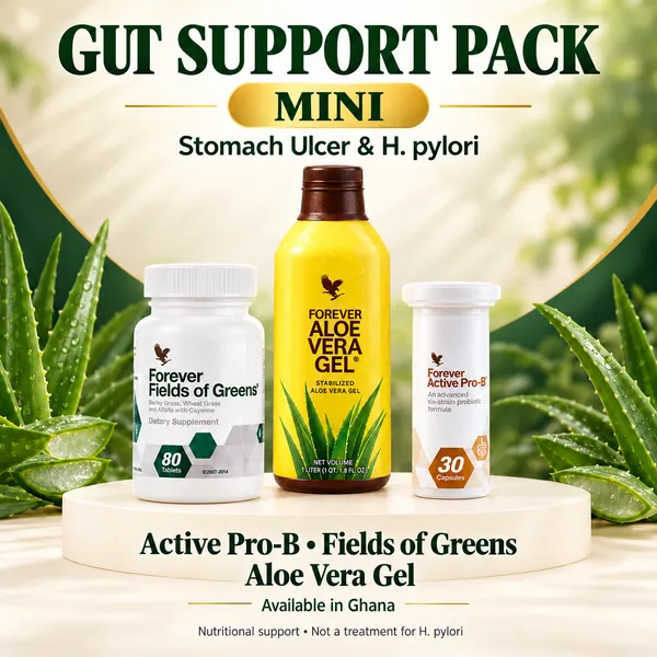 Stomach Ulcer & H. pylori Gut Support Pack (Mini)